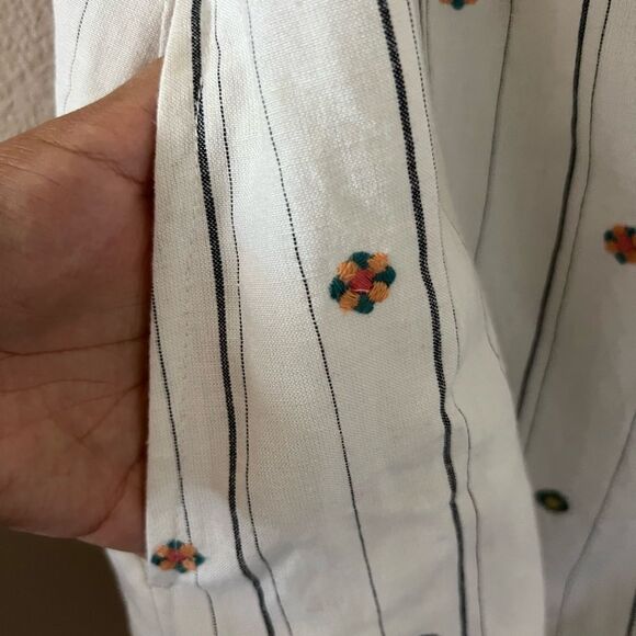 O’Neill Off Shoulder Floral Embroidery Mini Dress - Picture 8 of 12